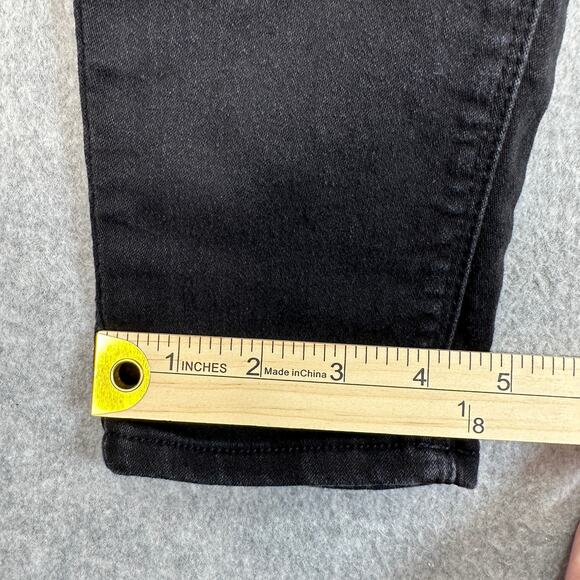 1822 Jeans Adriana Denim Skinny WMNS 6 Black Mid Rise CA5M1188A1 Ankle Street - Picture 11 of 11